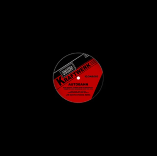 KRAFTWERK - AUTOBAHN (RED SMOKE VINYL) (Vinyl LP)