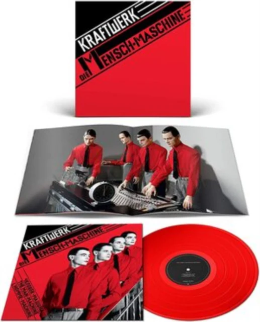 KRAFTWERK - DIE MENSCH MASCHINE (GERMAN VERSION/180G/RED TRANSLUCENT VINYL) (Vinyl LP)
