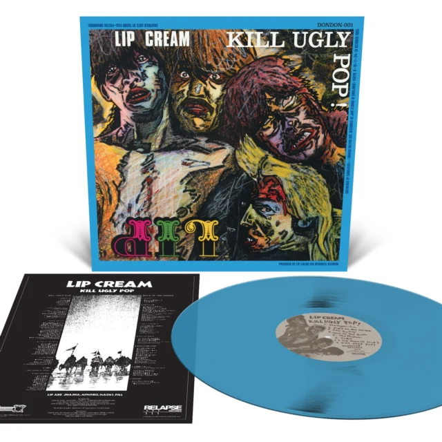 LIP CREAM - KILL UGLY POP (ROYAL BLUE VINYL) (Vinyl LP)