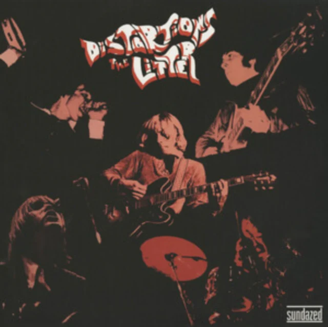 LITTER - DISTORTIONS (YELLOW VINYL) (Vinyl LP)