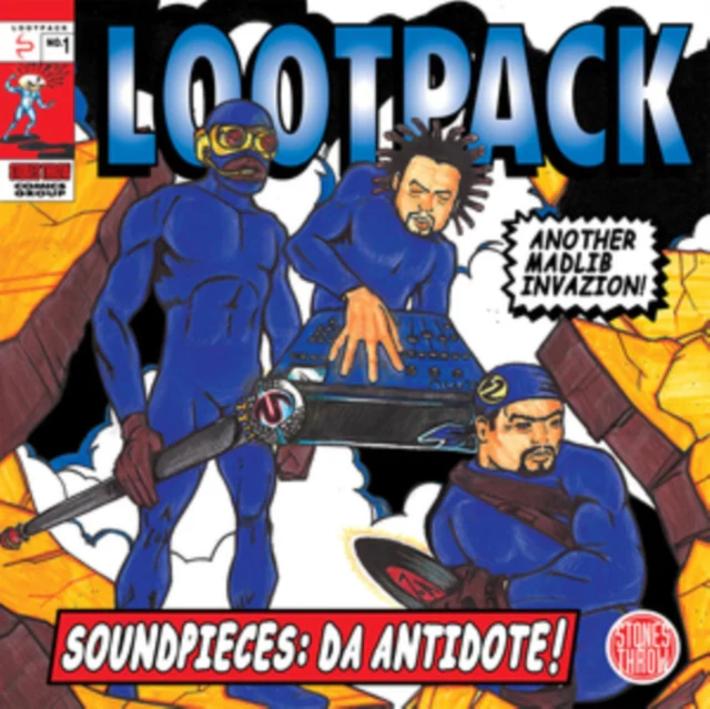 LOOTPACK - SOUNDPIECES: DA ANTIDOTE! (PRIMARY COLORS VINYL/3LP) (Vinyl LP)