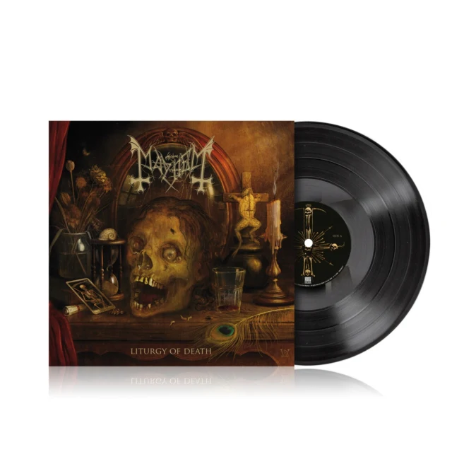 MAYHEM - LITURGY OF DEATH (BOOKLET) (US VERSION) (Vinyl LP)