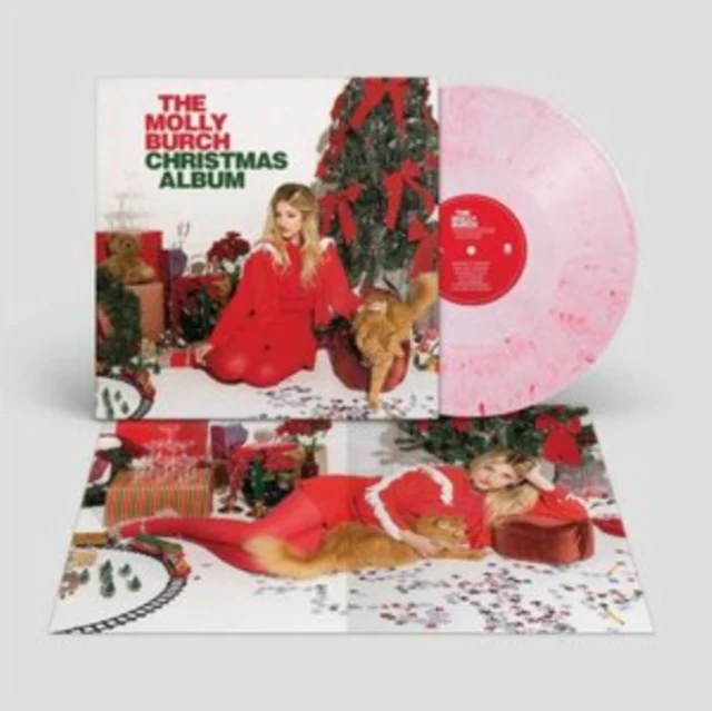 MOLLY BURCH - MOLLY BURCH CHRISTMAS ALBUM (CANDY CANE VINYL LP)