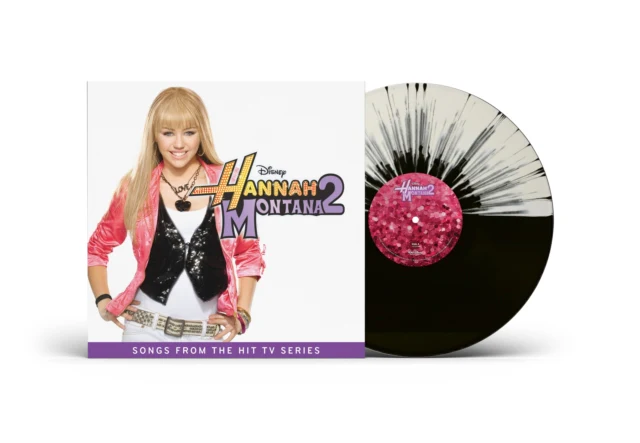 MONTANA,HANNAH - HANNAH MONTANA 2 (OST) (SPLIT BLACK/WHITE SPLATTER VINYL) (Vinyl LP)