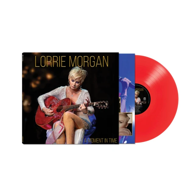 MORGAN,LORRIE - MOMENT IN TIME (RED VINYL) (Vinyl LP)