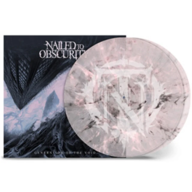 NAILED TO OBSCURITY - GENERATION OF THE VOID (CLEAR LIGHT ROSE/BLACK MARBLED VINYL) (Vinyl LP)