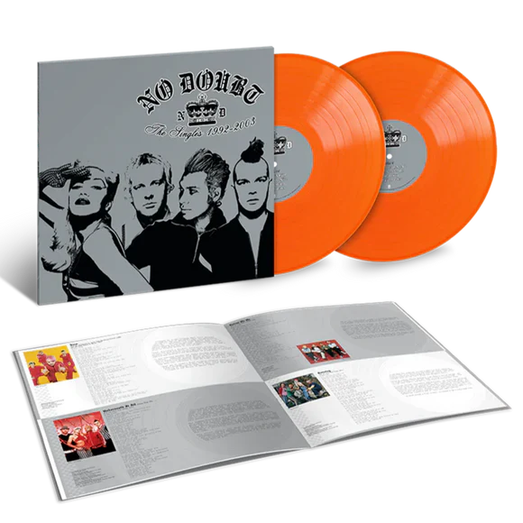 NO DOUBT - SINGLES 1992-2003 (2LP) (Orange Vinyl LP)