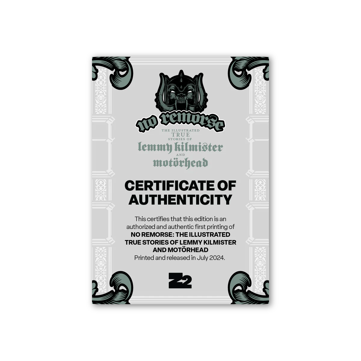 NO REMORSE: THE ILLUSTRATED TRUE STORIES OF LEMMY KILMISTER AND MOTÖRHEAD - DELUXE EDITION - Image 4