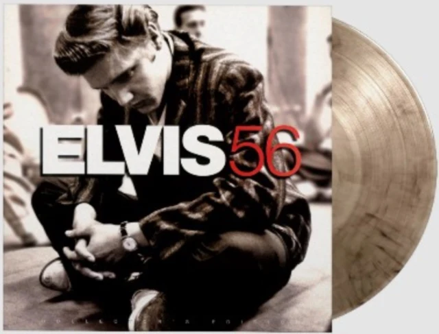PRESLEY,ELVIS - ELVIS '56 (CRYSTAL CLEAR & BLACK MARBLED VINYL/180G/NUMBERED) (Vinyl LP)