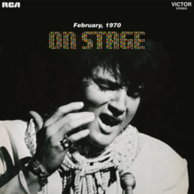 PRESLEY,ELVIS - ON STAGE FEBRUARY 1970 (BLUE VINYL/NUMBERED) (Vinyl LP)