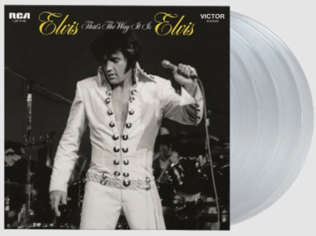 PRESLEY,ELVIS - THAT'S THE WAY IT IS (CRYSTAL CLEAR VINYL/4LP/180G/NUMBERED) (Vinyl LP)