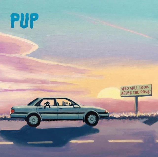 PUP - WHO WILL LOOK AFTER THE DOGS? (X) (BLACK SMOKE/PINK/PURPLE SPLATT (Vinyl LP)