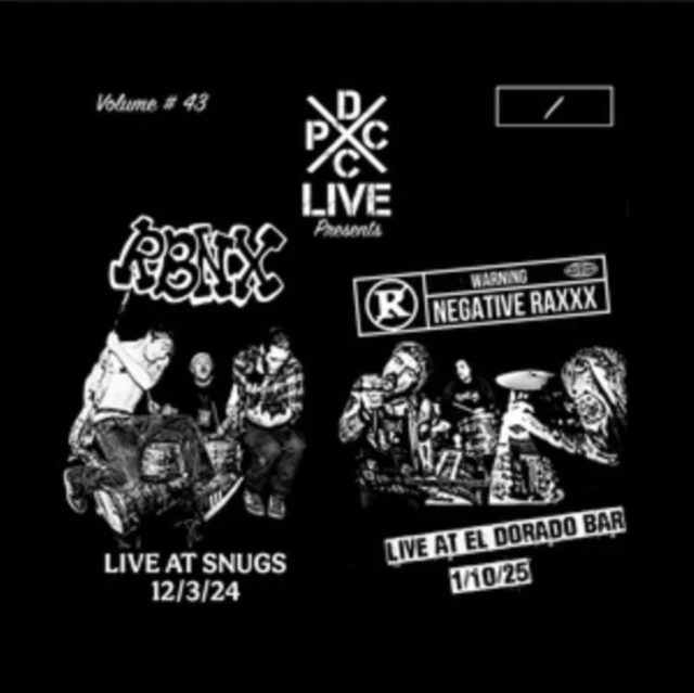 RBNX & NEGATIVE RAXXX - DCXPC LIVE VOL. 43 (Vinyl LP)