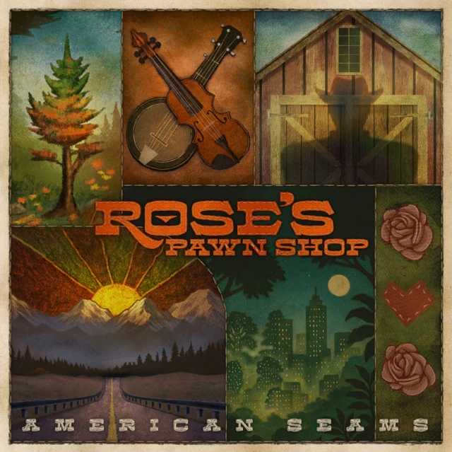 ROSE'S PAWN SHOP - AMERICAN SEAMS (Vinyl LP)