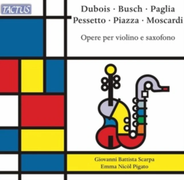 SCARPA,GIOVANNI BATTISTA - WORKS FOR VN & SAXOPHONE (Music CD)