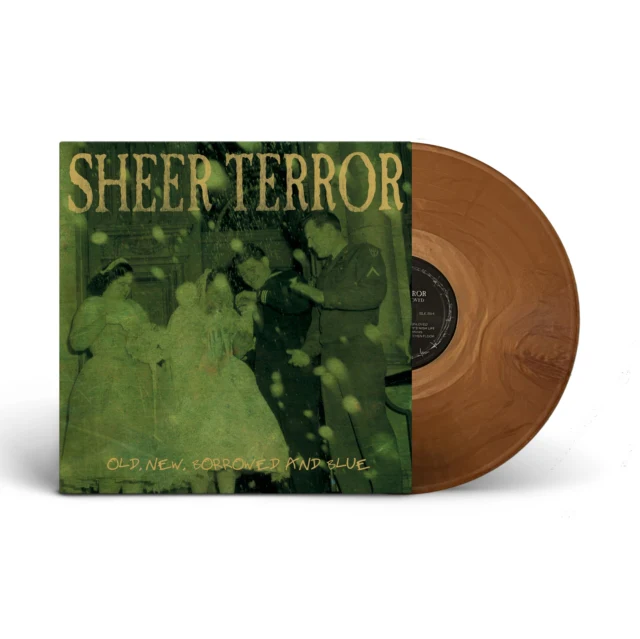 SHEER TERROR - OLD NEW BORROWED & BLUE (LIMITED EDITION/GOLD OPAQUE VINYL LP)