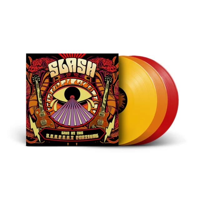 SLASH - LIVE AT THE S.E.R.P.E.N.T. FESTIVAL (TRI-COLOR (RED/ORANGE/YELLOW (Vinyl LP)