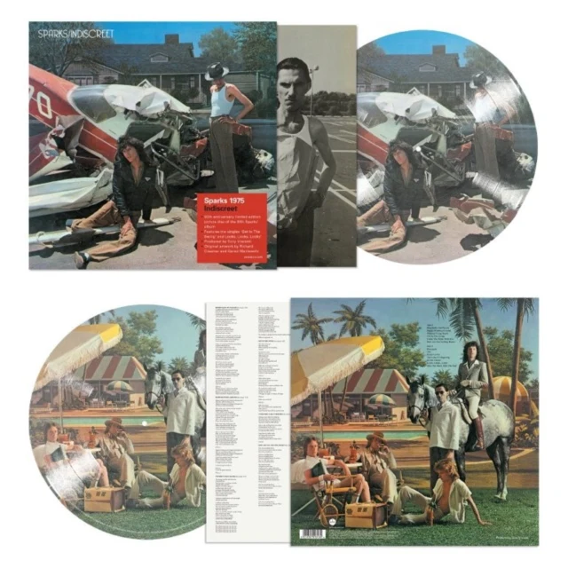 SPARKS - INDISCREET (50TH ANNIVERSARY PICTURE DISC) (Vinyl LP)