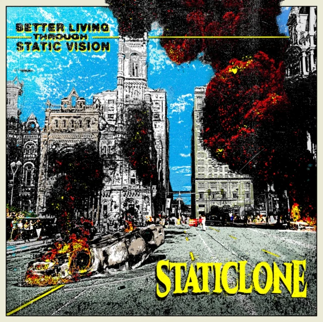 STATICLONE - BETTER LIVING THROUGH STATIC VISION (CUSTOM GALAXY VINYL) (Vinyl LP)