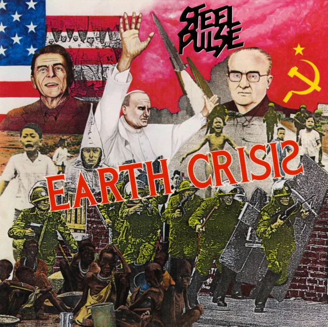 STEEL PULSE - EARTH CRISIS (RED VINYL)