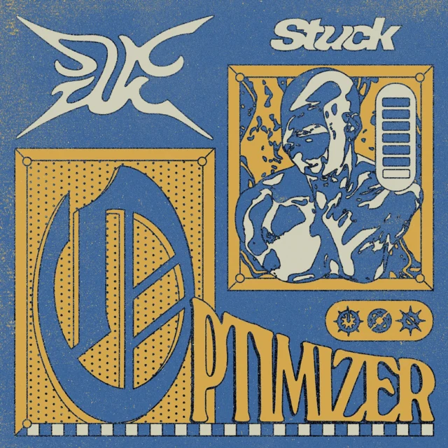 STUCK - OPTIMIZER (ROYAL BLUE VINYL) (Vinyl LP)