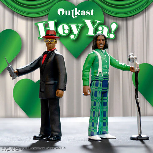 Super7 - OutKast - ReAction Figures Wv4 - Hey Ya! 2-Pack (Action Figure, Collectible) [Action Figure] - Image 4