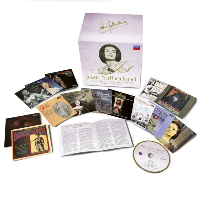 SUTHERLAND,JOAN - COMPLETE DECCA RECORDINGS: THE OPERAS 1971-1988 (46CD) (Music CD)