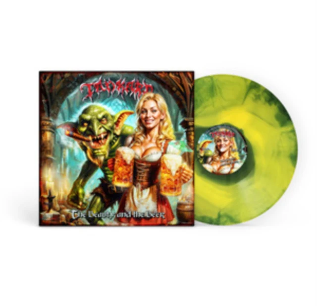 TANKARD - BEAUTY & THE BEER (REMASTERED 2025/GREEN YELLOW SWIRL VINYL) (Vinyl LP)