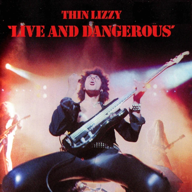 THIN LIZZY - LIVE & DANGEROUS (2LP/METALLIC SILVER VINYL/LIMITED) (Vinyl LP)