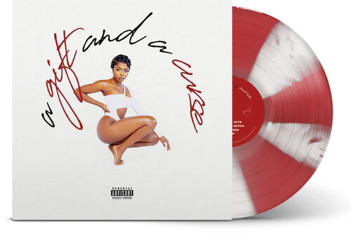 TINK - GIFT & A CURSE (RED & WHITE CANDY CANE CORNETTO VINYL LP)