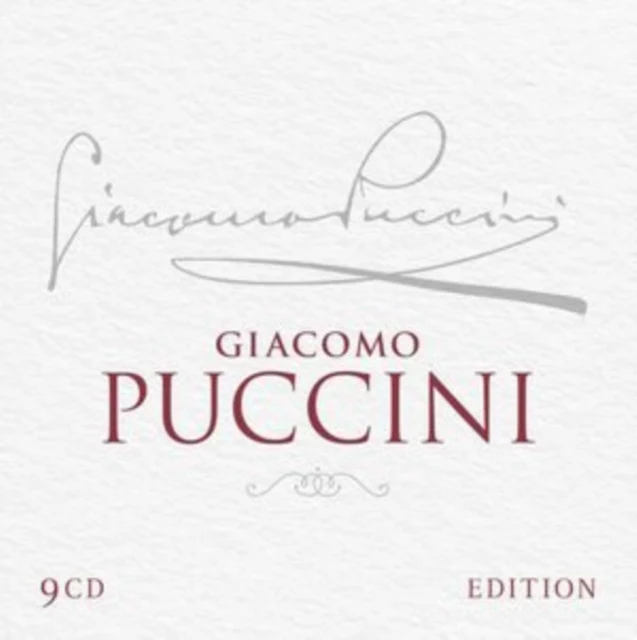 VARIOUS ARTISTS - GIACOMO PUCCINI - EDITION (9CD) (Music CD)