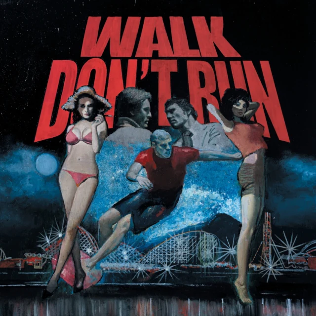 VARIOUS ARTISTS - WALK DON'T RUN (BLUE VINYL) (Vinyl LP)