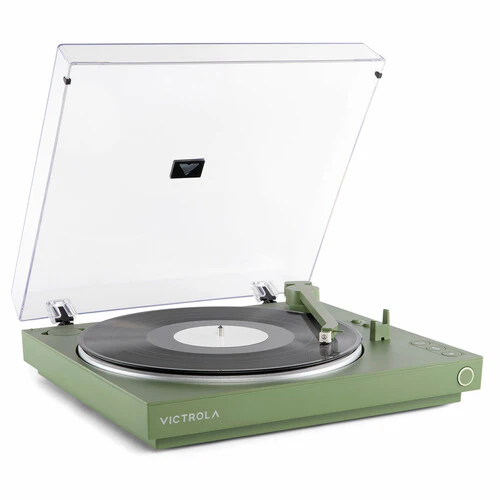 Victrola VPT-800-GRN Automatic Bluetooth Turntable (Green) - Image 3