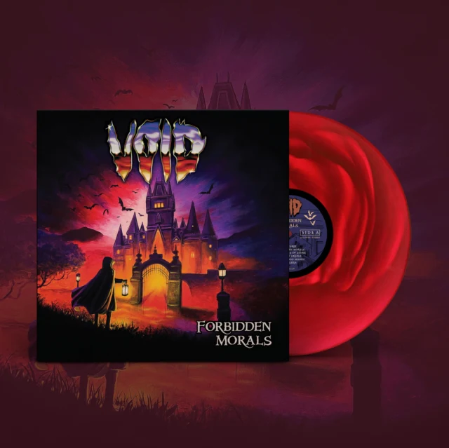 VOID - FORBIDDEN MORALS (RED SWIRL VINYL LP)