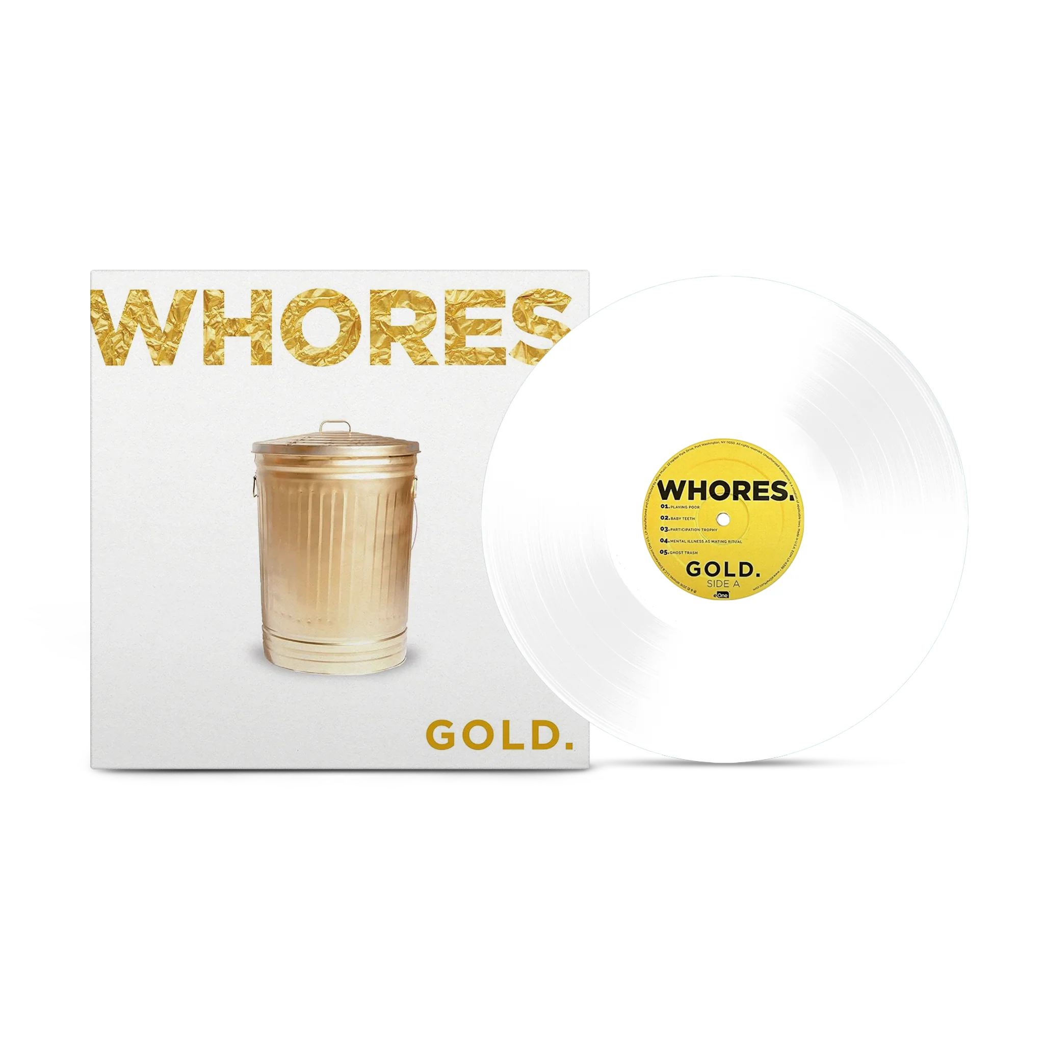 Whores. - Gold Opaque White Vinyl