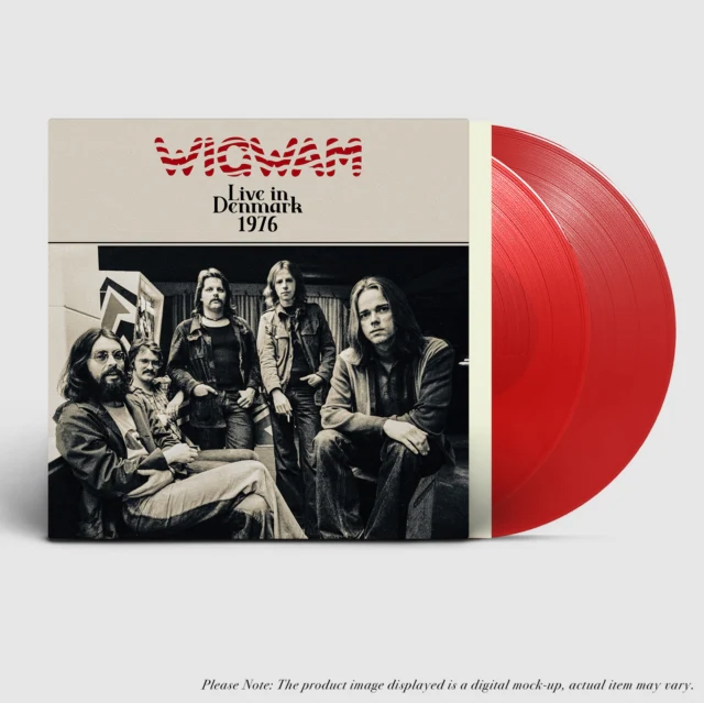WIGWAM - LIVE IN DENMARK 1976 (2LP/RED VINYL) (Vinyl LP)