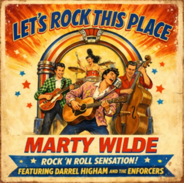 WILDE,MARTY - LET'S ROCK THIS PLACE (Vinyl LP)