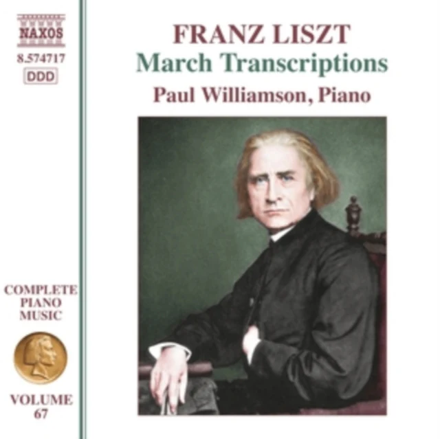 WILLIAMSON,PAUL - LISZT: COMPLETE PNO MUSIC VOL. 67 (Music CD)