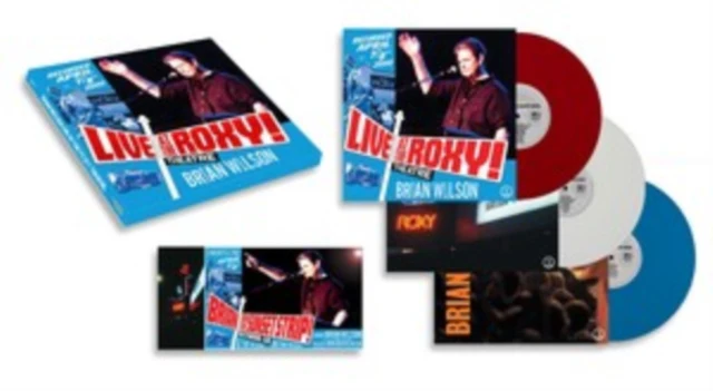 WILSON,BRIAN - LIVE AT THE ROXY THEATRE (3LP/RED/BLUE/WHITE VINYL) (Vinyl LP)