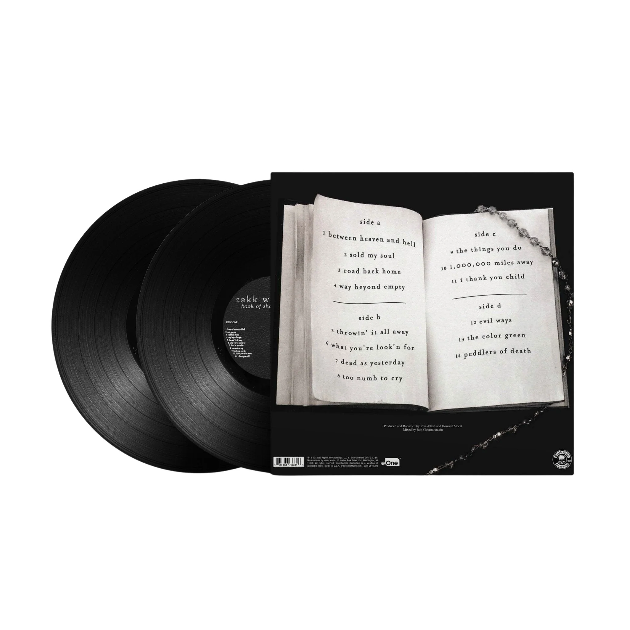 Zakk Wylde - Book of Shadows Black Vinyl - Image 2