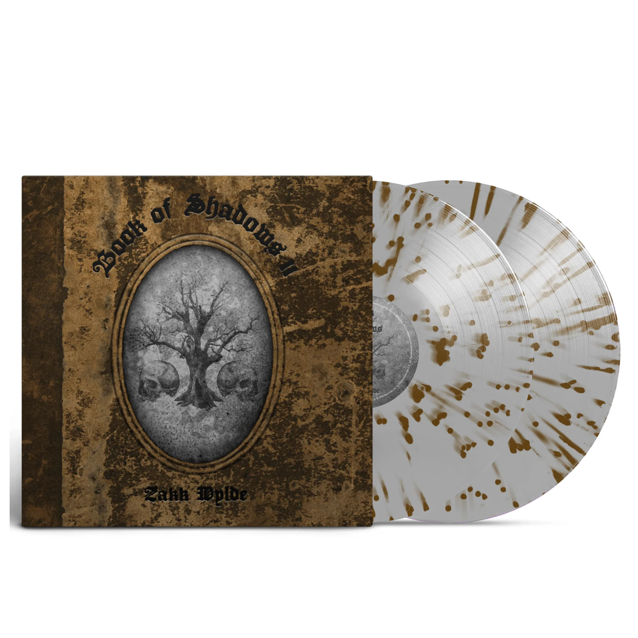 Zakk Wylde - Book Of Shadows II Silver w/Brown Splatter Vinyl